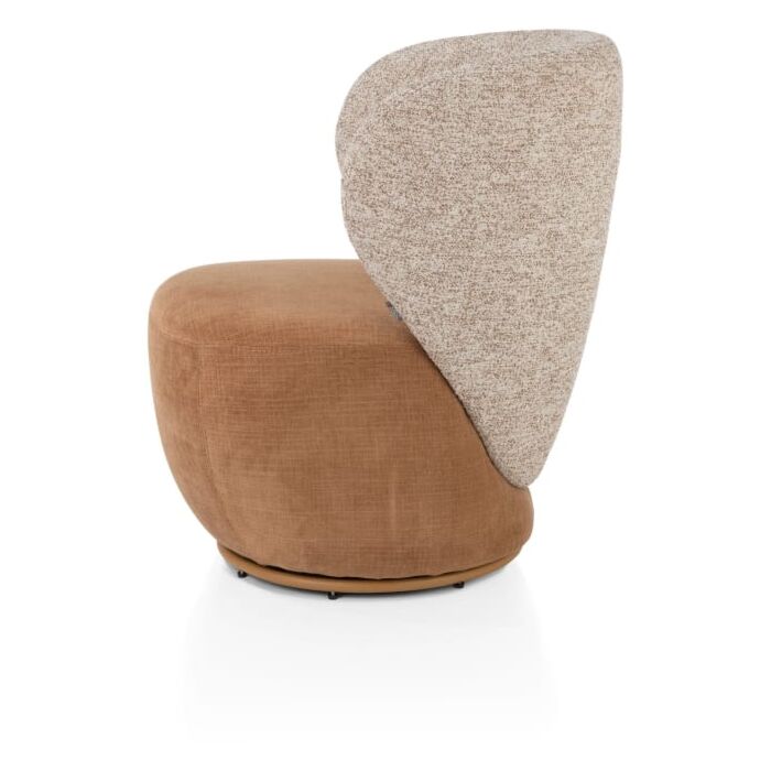 Draaifauteuil Solee Koper