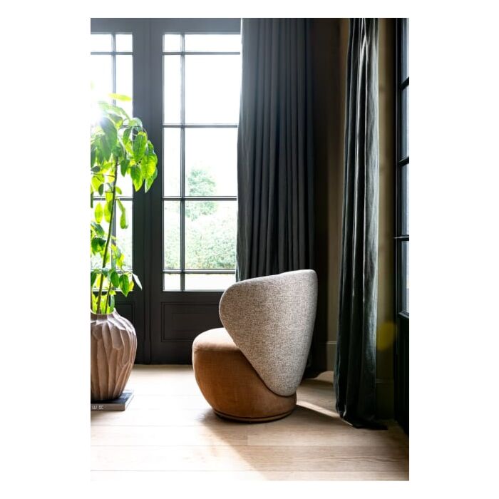 Draaifauteuil Solee Creme