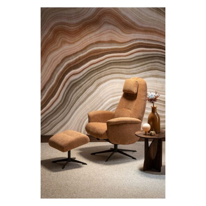Relaxfauteuils Tonale Incl. Poef Koper