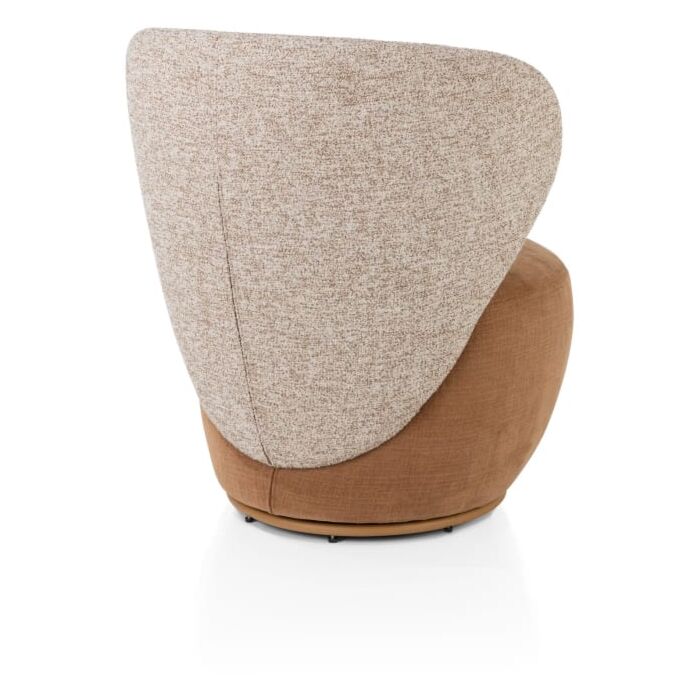 Draaifauteuil Solee Koper
