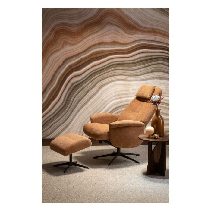 Relaxfauteuils Tonale Incl. Poef Koper