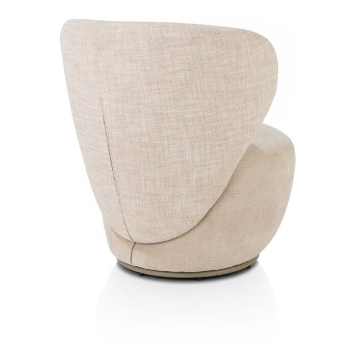 Draaifauteuil Solee Creme