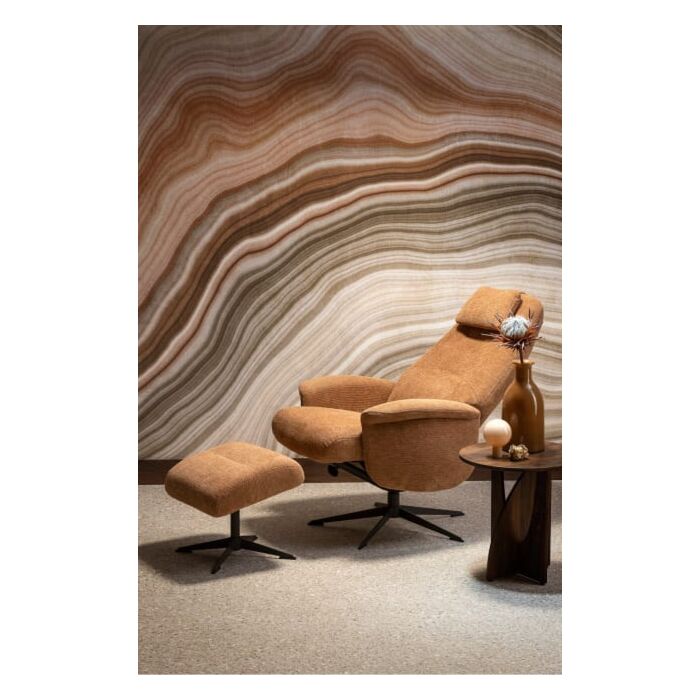 Relaxfauteuils Tonale Incl. Poef Koper