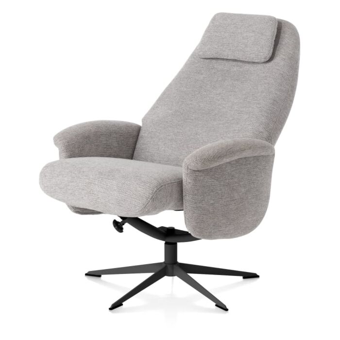 Relaxfauteuils Tonale Incl. Poef  Kiezel