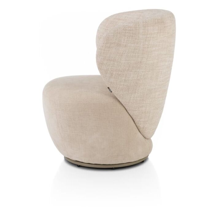 Draaifauteuil Solee Creme