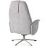 Relaxfauteuil Tonale Incl. Poef Silk Grey Kiezel