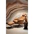 Relaxfauteuils Tonale Incl. Poef Koper