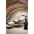 Relaxfauteuil Tonale Incl. Poef Silk Grey Kiezel