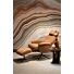 Relaxfauteuils Tonale Incl. Poef Koper