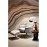 Relaxfauteuil Tonale Incl. Poef Silk Grey Kiezel