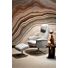 Relaxfauteuil Tonale Incl. Poef Silk Grey Kiezel