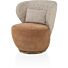 Draaifauteuil Solee Koper