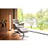 Lazaro, Relaxfauteuil (Incl. Poef) - Stof Livigno - Bruin