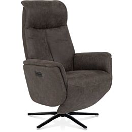 Nocarini Relax-Fauteuil Nocarini  - 2-Motoren - Zwarte Poot - Verstelbare Hoofdsteun 