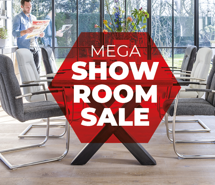 Mega Showroomsale bij Oosterbaan Living