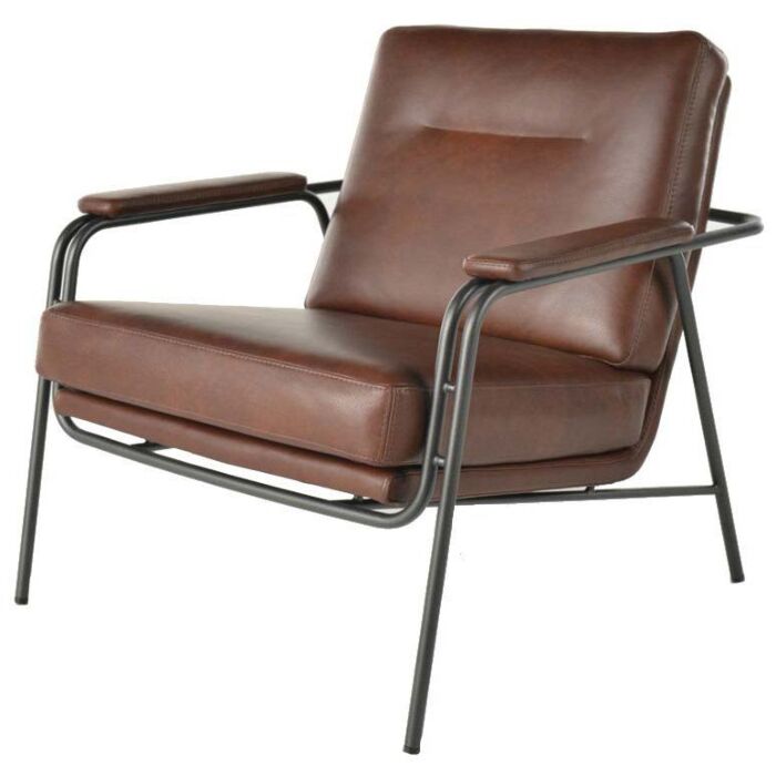 Armfauteuil Tibbe Leer