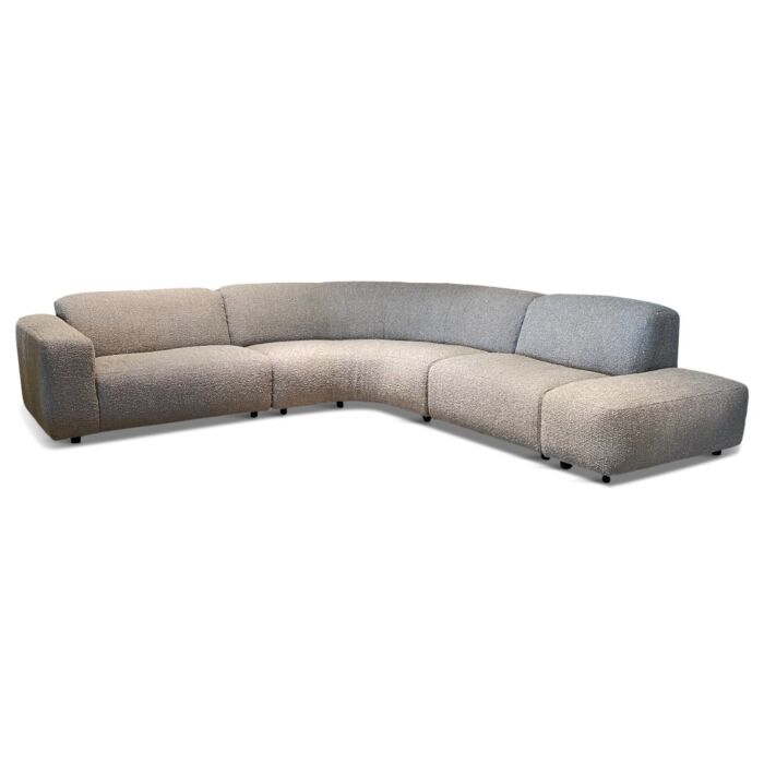 Hoekbank Sali Bouclé Taupe