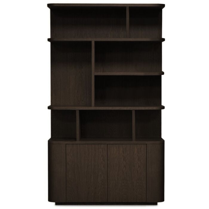 Boekenkast Japano 8-Vaks New Brown 120cm Links