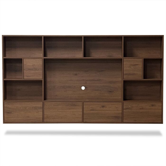 Wandkast Kuai Bruin