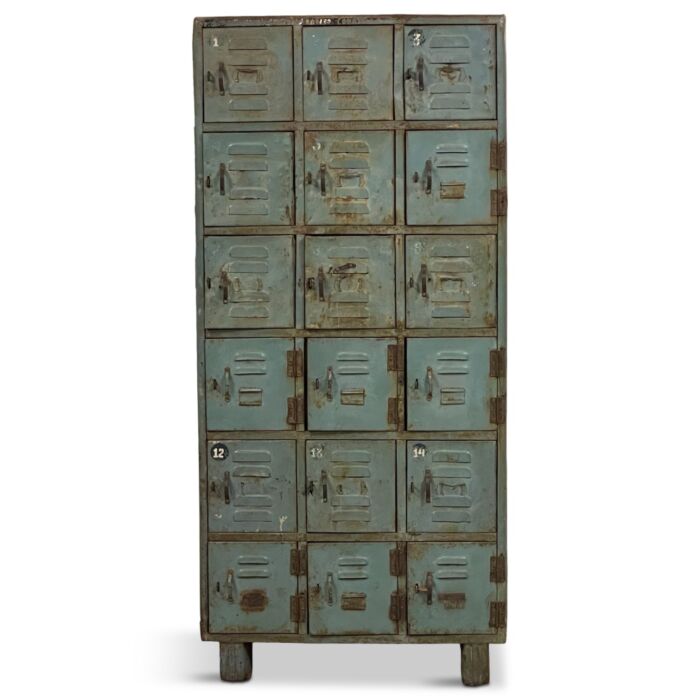 India Lockerkast Blauw