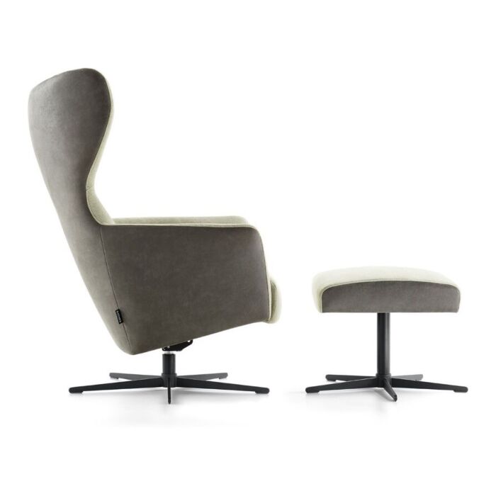 Castleton relaxfauteuil incl voetenbank 