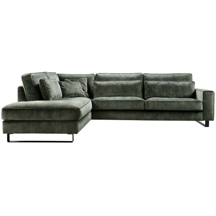Hoekbank Coventry hunter + HR-schuim