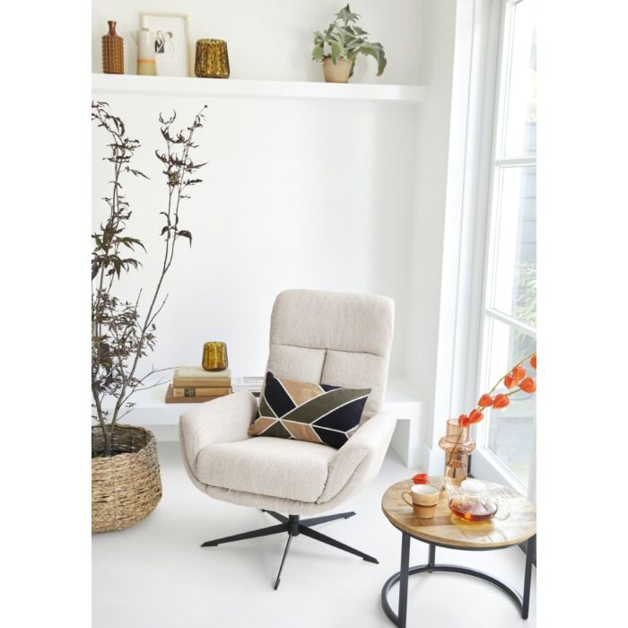 Profijt Meubel Draaifauteuil Langley beige