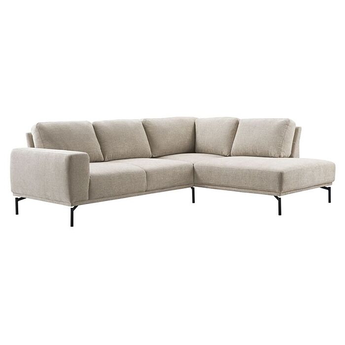 Hoekbank Fonti beige