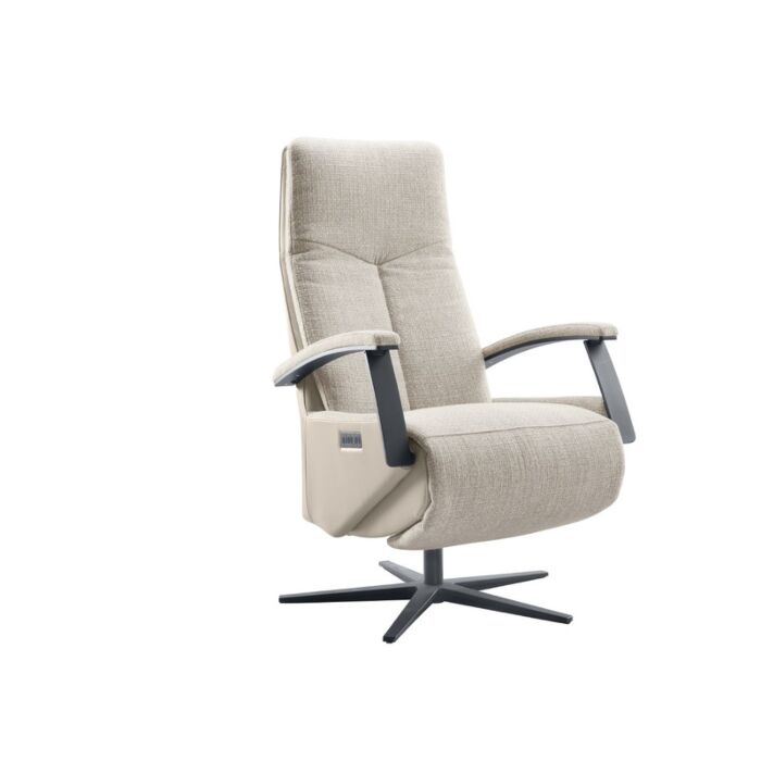 IN.HOUSE Relaxfauteuil Pantoli S Lichtgrijs