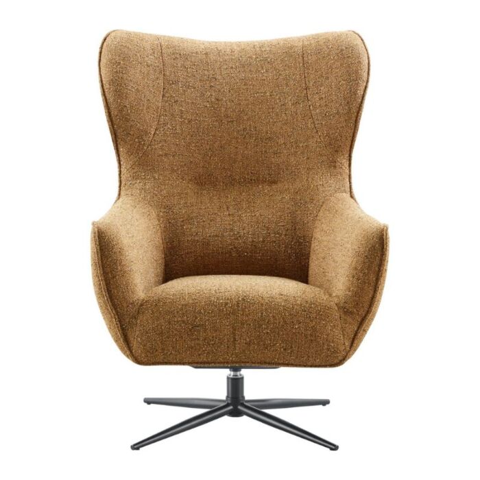 Draaifauteuil Plentia okergeel