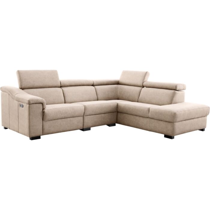 Hoekbank Celino Beige Rechts