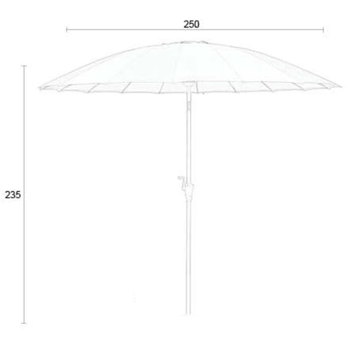 Zuiver Parasol Sunshine Beige