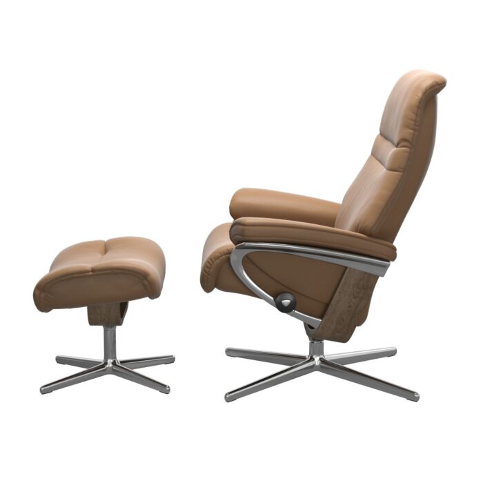 Stressless Sunrise Cross M, Fauteuil Met Voetenbank