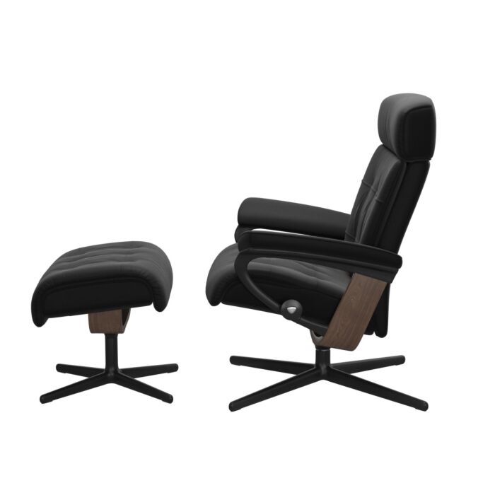 Stressless Relaxfauteuil Erik M Cross incl Voetenbank 