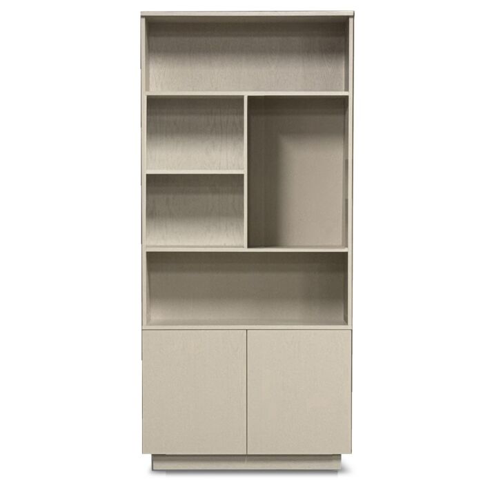Boekenkast Eco Line 5 Vaks Rechts Taupe