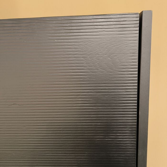XOOON Highboard Carving 120 Cm Castle Black
