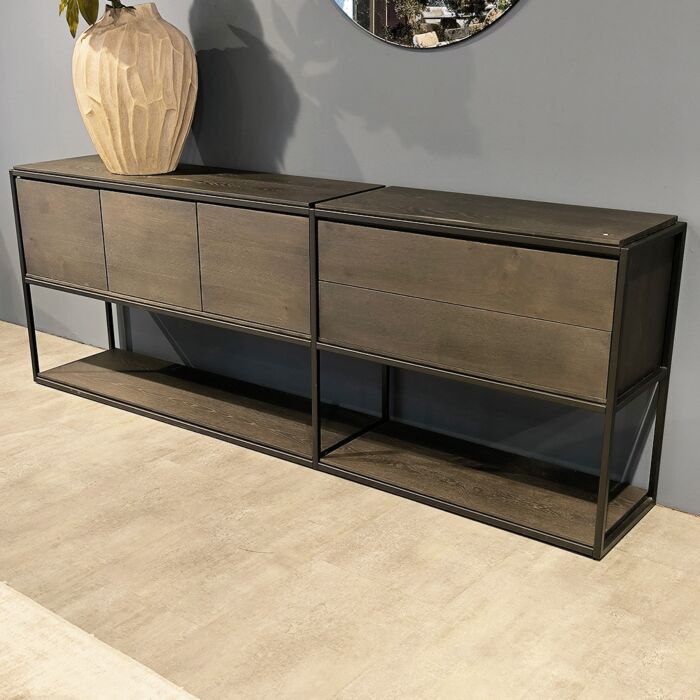 XOOON Dressoir Modulo 225 Cm Onyx
