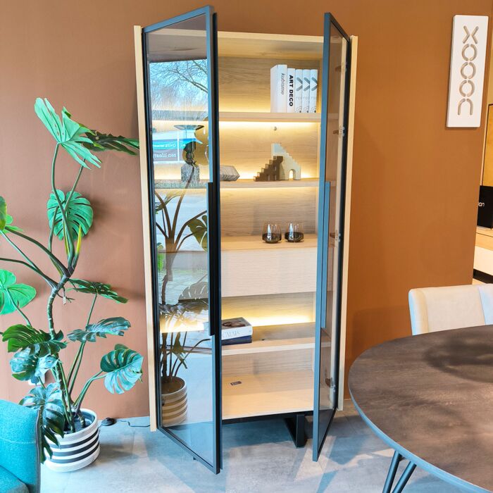 XOOON Vitrinekast Modali 96 Cm Natural