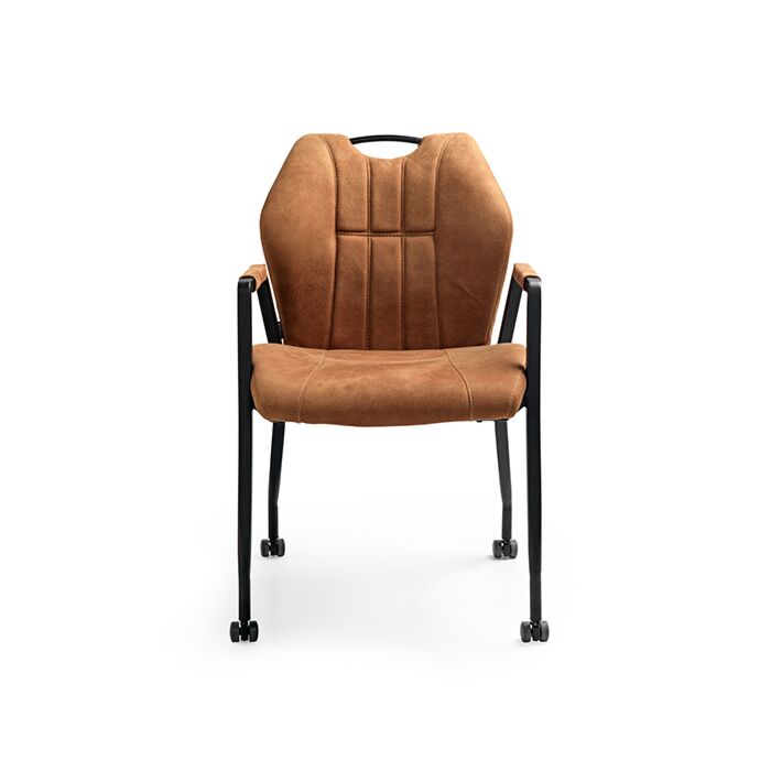 Feelings Eetkamerstoel Point Industrieel Cognac