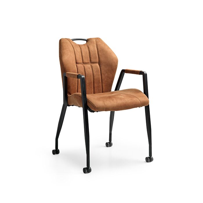 Feelings Eetkamerstoel Point Industrieel Cognac