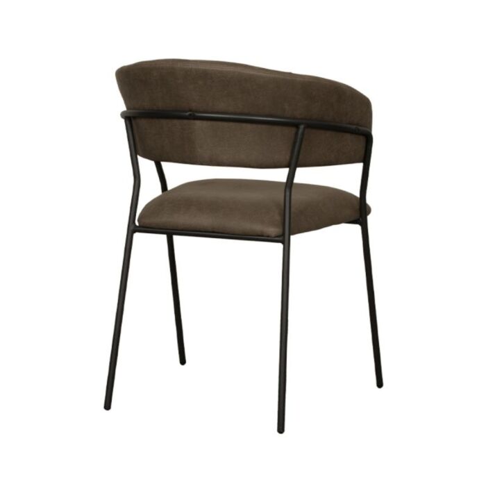 LABEL51 Eetkamerstoel Luuk Moss Micro Suede