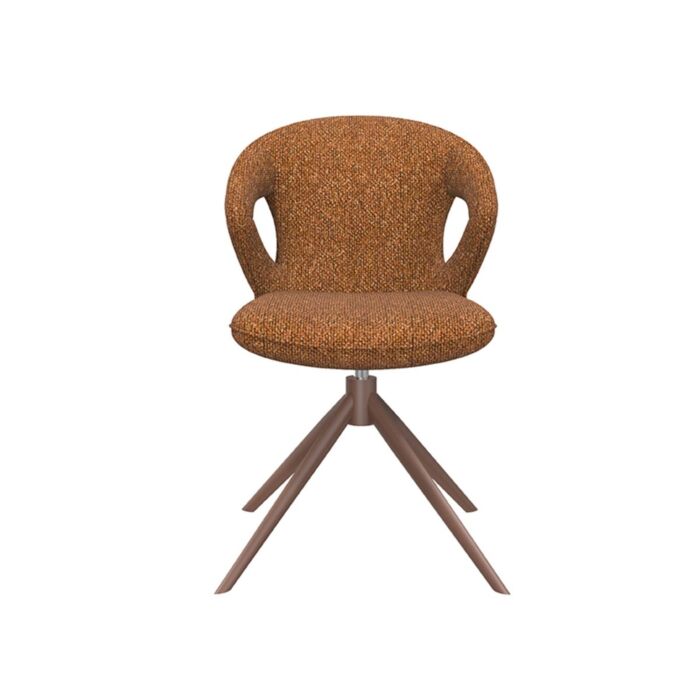 LABEL51 Eetkamerstoel Zurich Coral Royal Boucle 