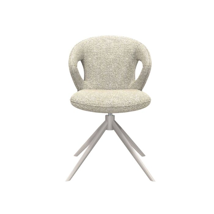 LABEL51 Eetkamerstoel Zurich Naturel Royal Boucle Taupe 