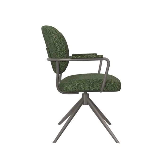 LABEL51 Eetkamerstoel Basel Forest Royal Boucle