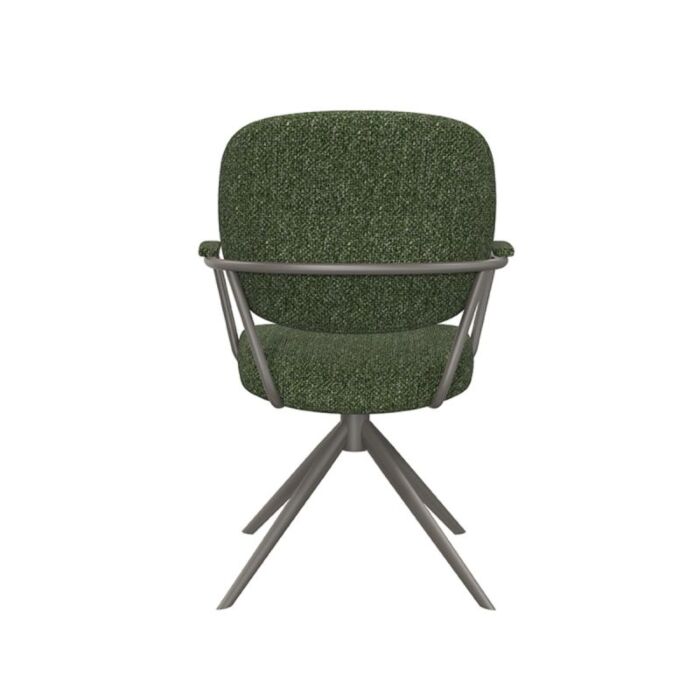 LABEL51 Eetkamerstoel Basel Forest Royal Boucle