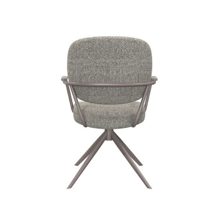 LABEL51 Eetkamerstoel Basel Mushroom Royal Boucle
