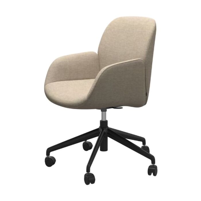Bureaustoel Bay Home Office Low Back Met Armleuning