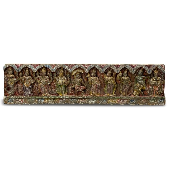 India Houten Wandpaneel Bruin