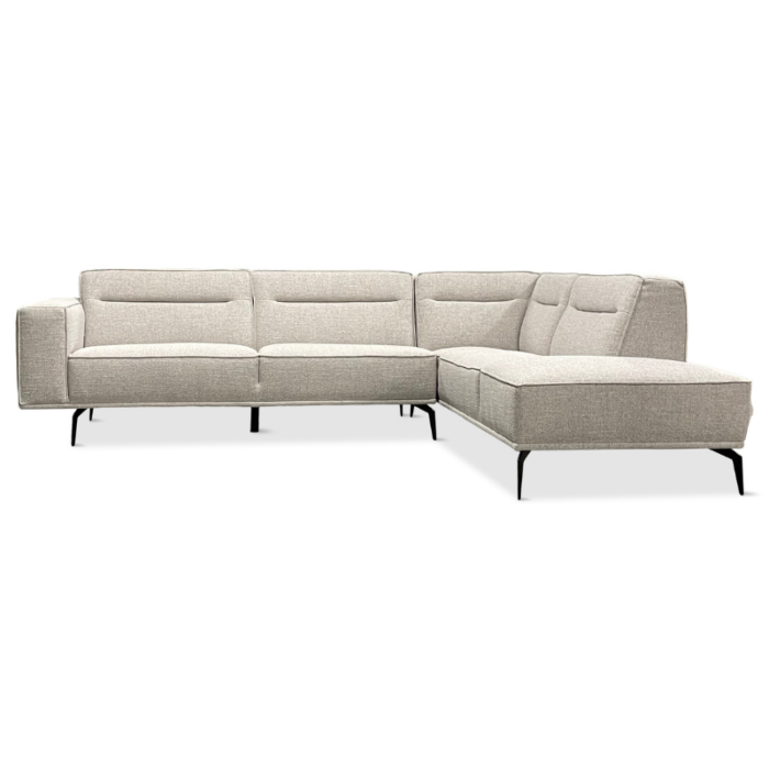 Moderne Hoekbank Monte Carlo Beige VR