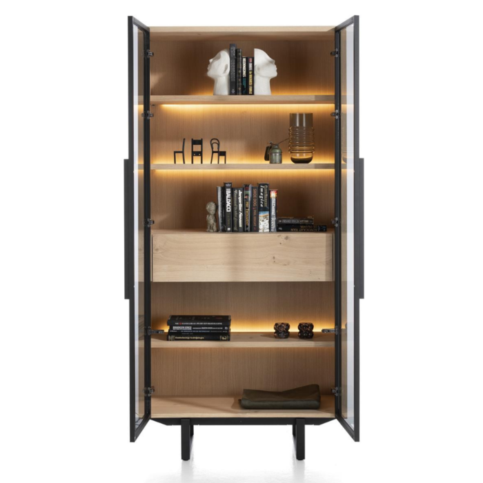 Vitrinekast Modali 96 Cm Natural